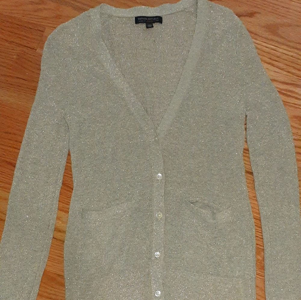 Banana Republic Sparkly Cardigan
